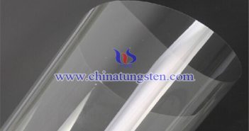 yellow tungsten oxide electrochromic film applied for electrochromic window picture