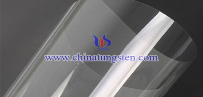 yellow tungsten oxide electrochromic film applied for electrochromic window picture