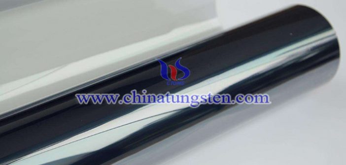 yellow tungsten oxide electrochromic film applied for smart glass picture