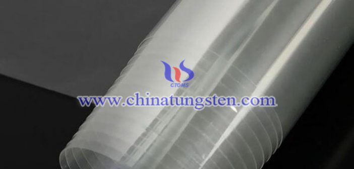 Ti doped tungsten oxide electrochromic film picture