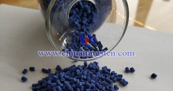 blue tungsten oxide applied for heat insulation masterbatch picture