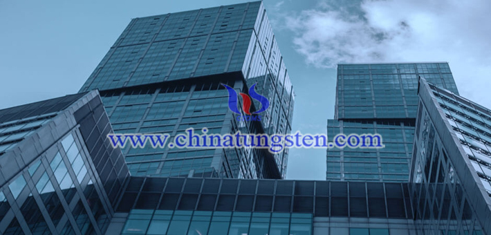 cesium tungsten bronze applied for glass curtain wall thermal insulating coating picture