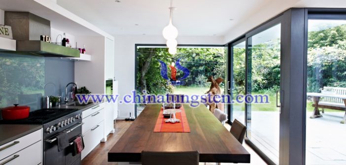 cesium tungsten bronze applied for kitchen thermal insulating glass coating picture