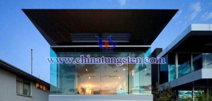 tungsten oxide applied for heat insulation glass coating picture