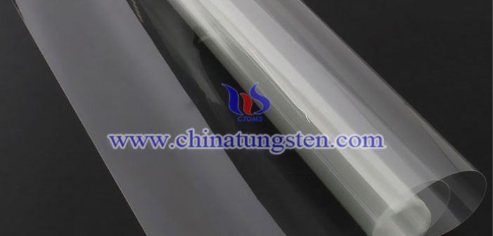 tungsten oxide applied for smart heat insulation film picture