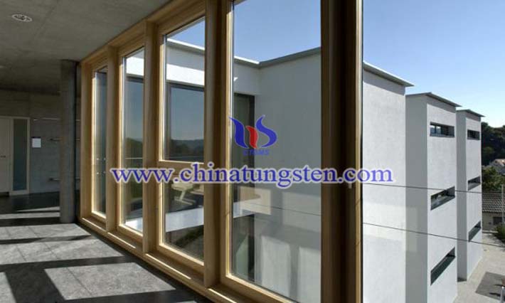 tungsten oxide powder applied for electrochromic smart glass picture