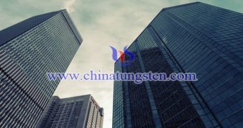 tungsten trioxide applied for building thermal insulating glass picture