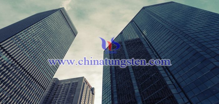 tungsten trioxide applied for building thermal insulating glass picture