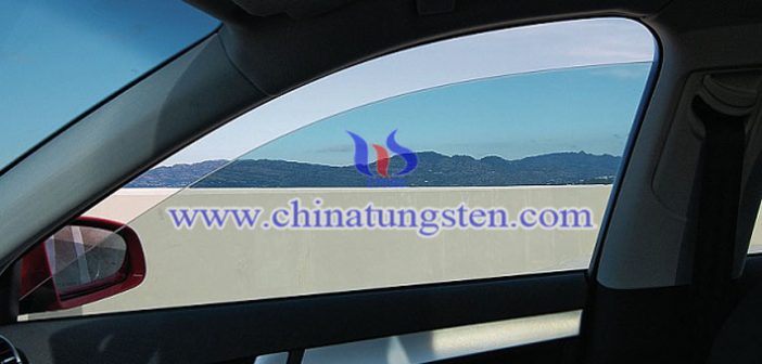 tungsten trioxide applied for car thermal insulation glass picture