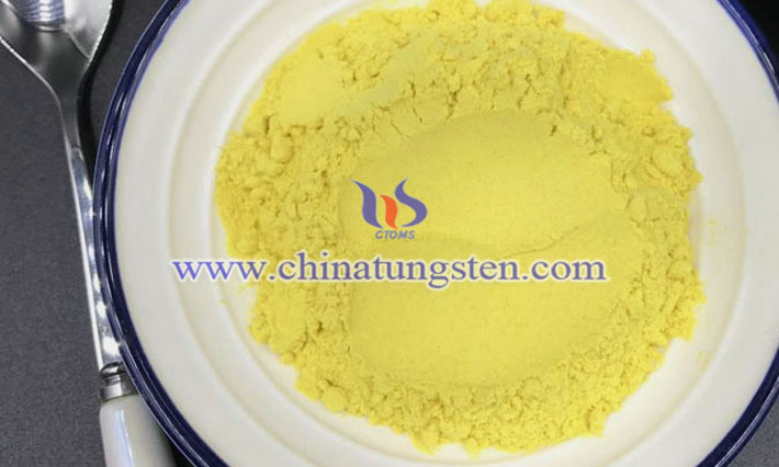 yellow tungsten oxide applied for heat insulation masterbatch image