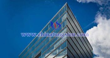 yellow tungsten oxide nanopowder applied for electrochromic smart glass picture