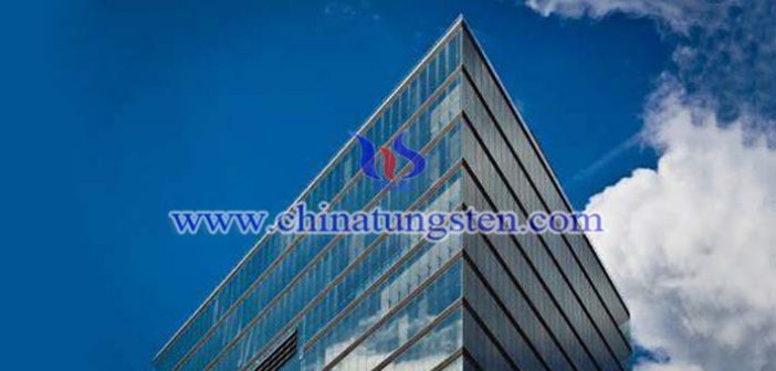 yellow tungsten oxide nanopowder applied for electrochromic smart glass picture