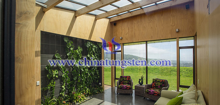 WO3 film applied for smart sun room picture