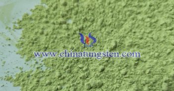 WO3 powder applied for electrochromic film picture