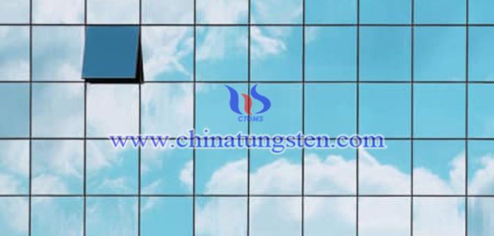 cesium tungsten bronze applied for glass curtain wall thermal insulating film picture