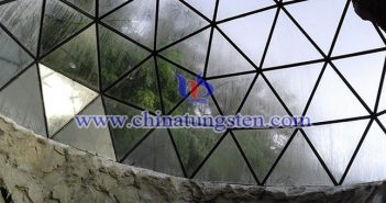 cesium tungsten bronze applied for glass dome thermal insulating film picture