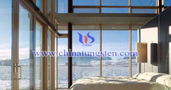 cesium tungsten bronze applied for hotel thermal insulating film picture