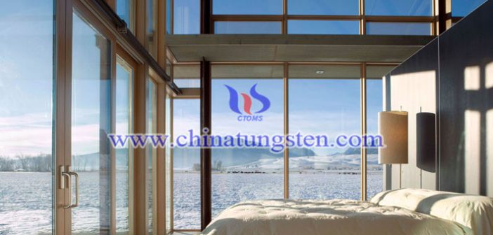 cesium tungsten bronze applied for hotel thermal insulating film picture