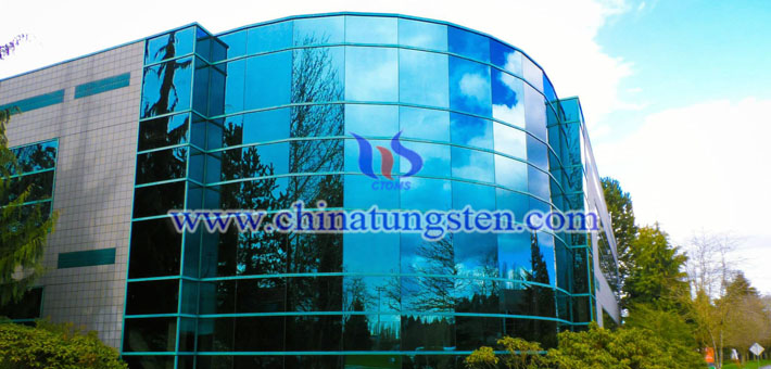 cesium tungsten bronze applied for office thermal insulating film picture