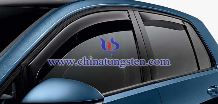 cesium tungsten bronze applied for windshield thermal insulating film picture