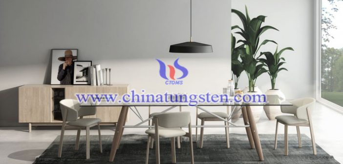 cesium tungsten bronze nanopowder applied for dining room heat insulating glass coating picture