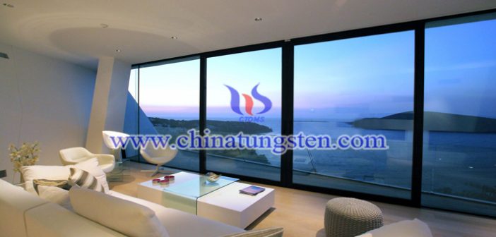 cesium tungsten bronze nanopowder applied for living room thermal insulating film picture