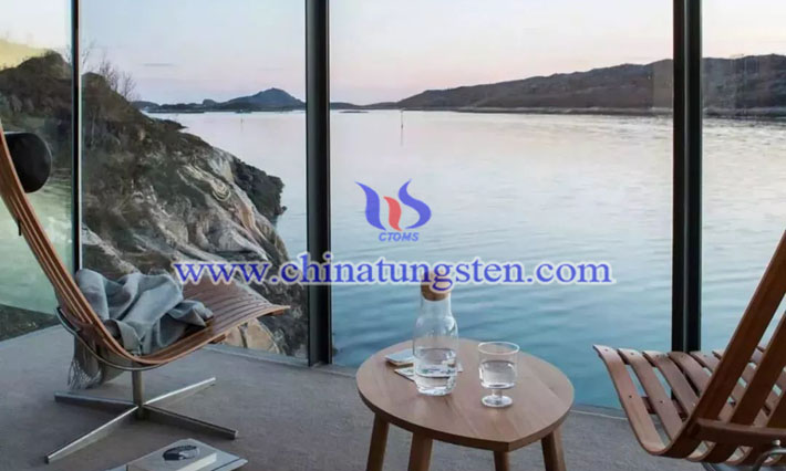 cesium tungsten bronze nanopowder applied for sun room thermal insulating film picture