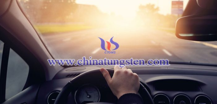 cesium tungsten bronze nanopowder applied for windshield heat insulating coating picture