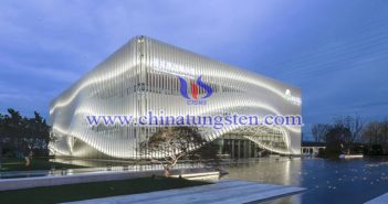 nano cesium tungsten bronze applied for exhibition hall thermal insulating glass coating picture