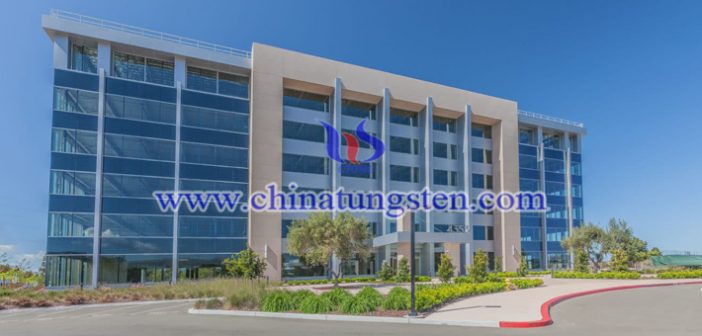 nano cesium tungsten bronze applied for glass curtain wall thermal insulating film picture