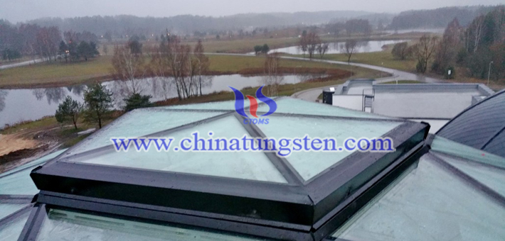 nano cesium tungsten bronze applied for glass dome thermal insulating film picture