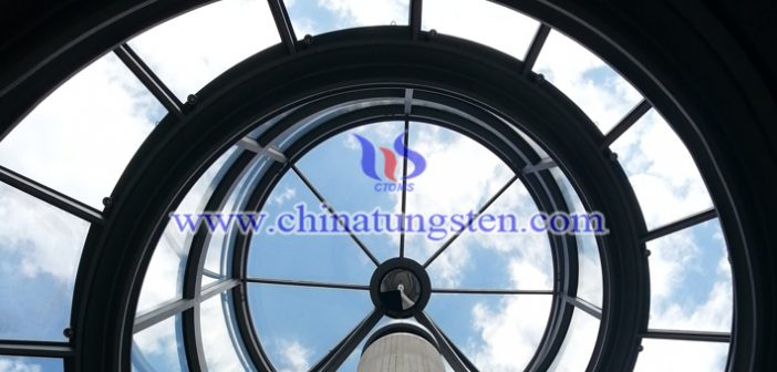 nano cesium tungsten bronze applied for glass dome thermal insulating glass coating picture