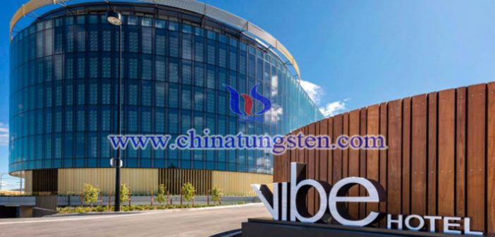 nano cesium tungsten bronze applied for hotel thermal insulating film picture