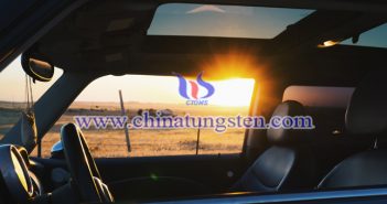 nano cesium tungsten bronze applied for windshield thermal insulating film picture