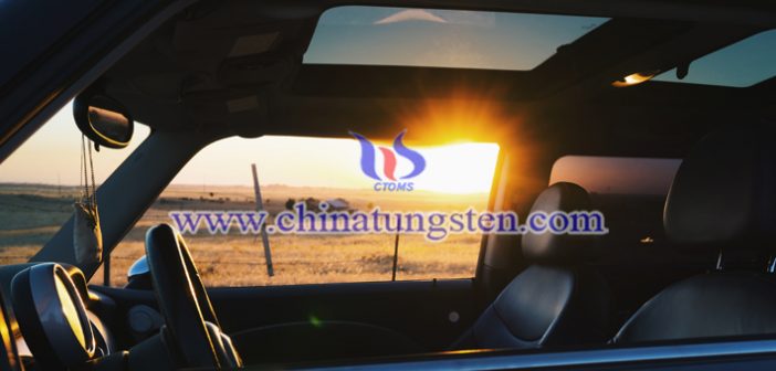 nano cesium tungsten bronze applied for windshield thermal insulating film picture