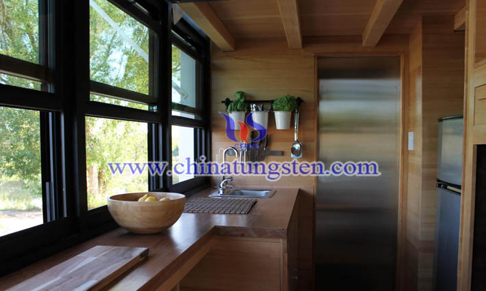 tungsten trioxide applied for kitchen heat insulating glass coating picture