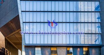 cesium tungsten bronze applied for glass curtain wall heat insulation coating picture