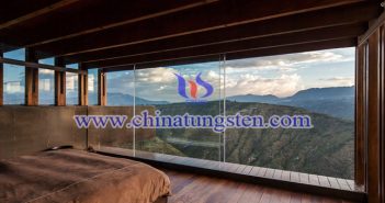 cesium tungsten bronze applied for heat insulation window glass picture