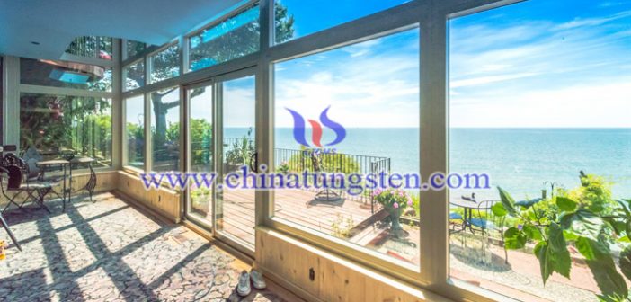 cesium tungsten bronze applied for sunroom thermal insulating coating picture