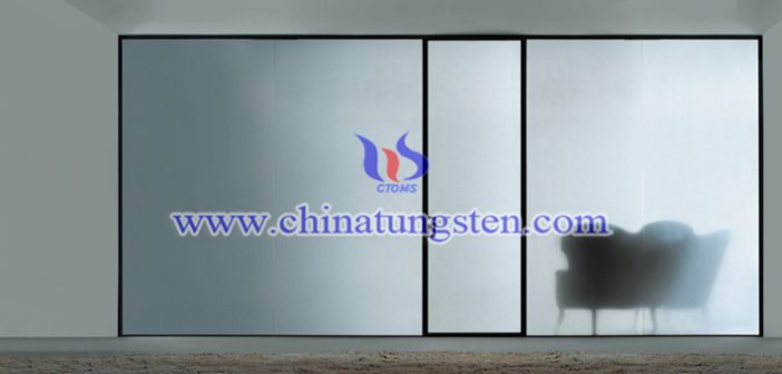 cesium tungsten bronze applied for transparent heat insulation coating picture