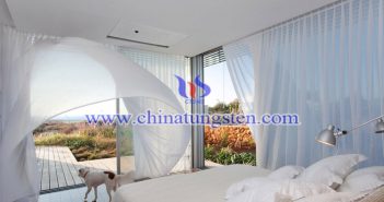 nano tungsten trioxide applied for bedroom heat insulating glass coating picture