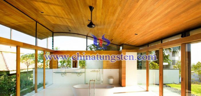 tungsten trioxide applied for bathroom thermal insulating film picture