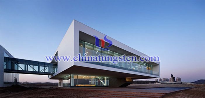 tungsten trioxide applied for exhibition hall thermal insulating glass coating picture