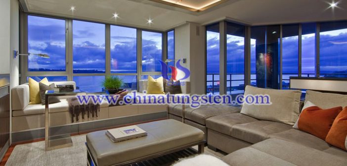 tungsten trioxide applied for living room thermal insulating film picture