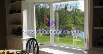 Cs0.33WO3 applied for energy efficient glass window picture