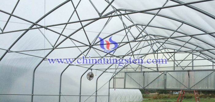 cesium tungstate applied for greenhouse heat insulation coating picture