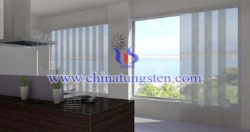 cesium tungstate applied for smart window glass picture