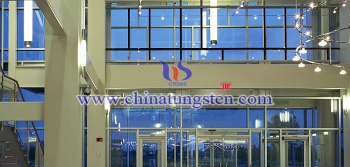 cesium tungsten oxide applied for heat insulation window glass picture