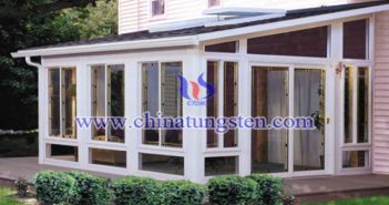 cesium tungsten oxide applied for sunroom thermal insulating coating picture