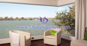 nano tungsten trioxide applied for living room thermal insulating glass coating picture